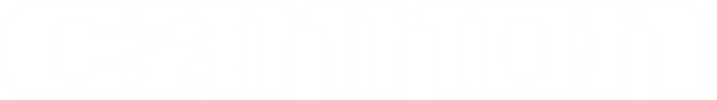 Logo Cannon - bianco trasp